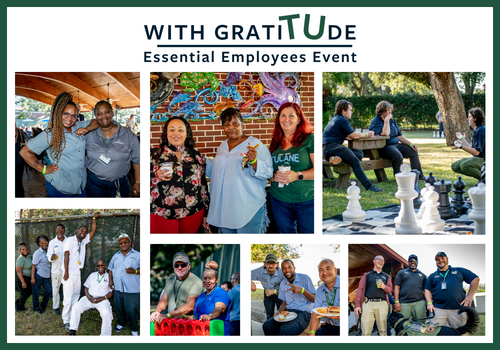 With Gratitude - Essential Employees Event