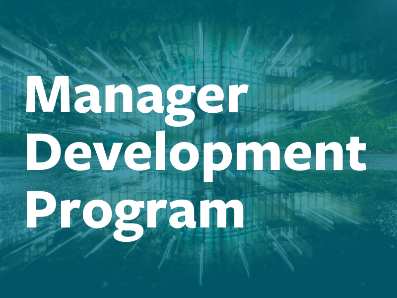 Manager Development Program
