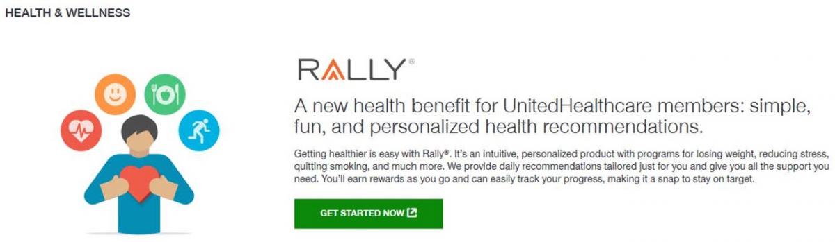Rally United Healthcare link