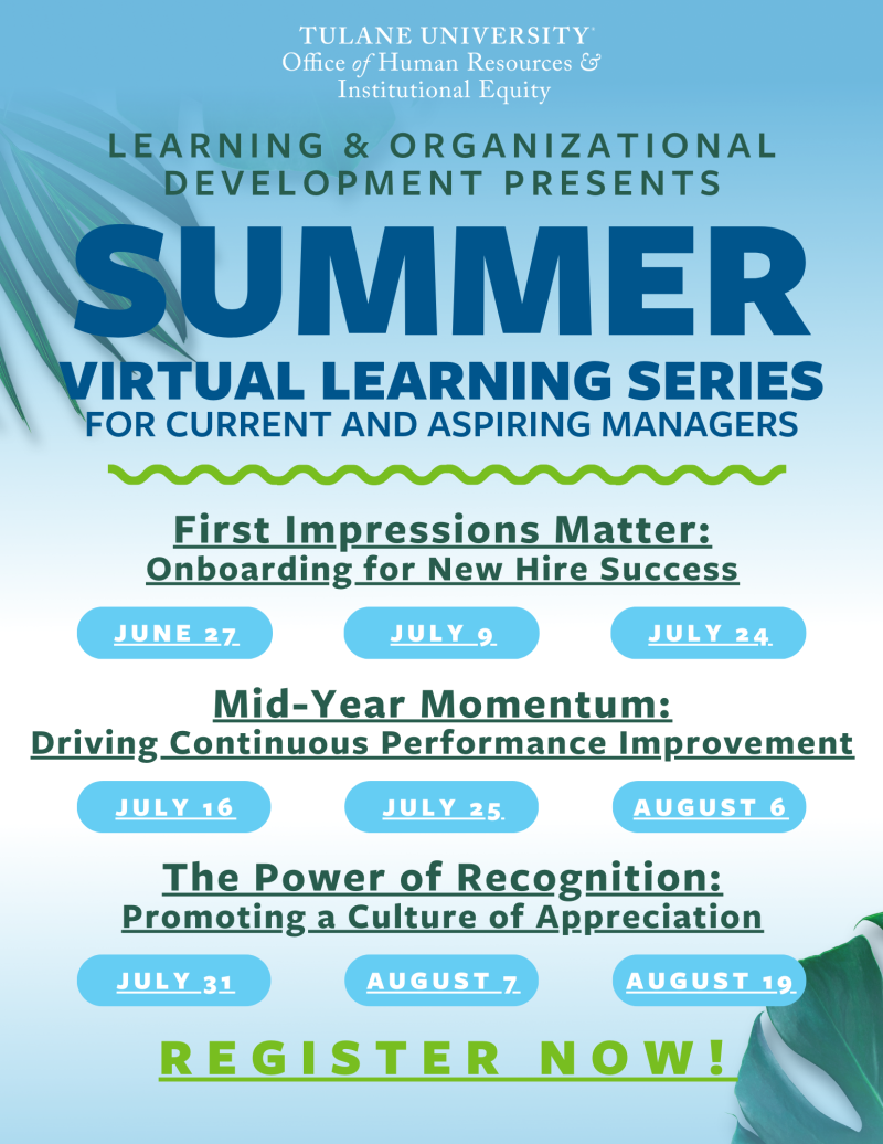 Summer Series Flyer